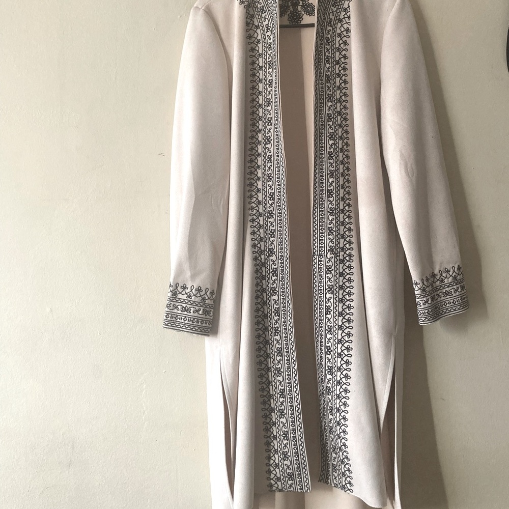 Elegant Long Cardigan by Solitaire
